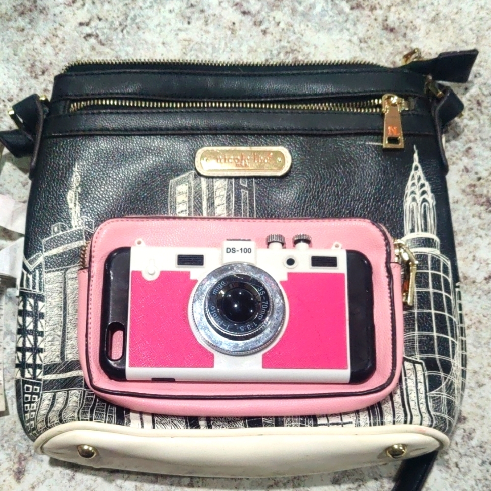 Nicole Lee City Skyscraper DS 100 Camera Purse